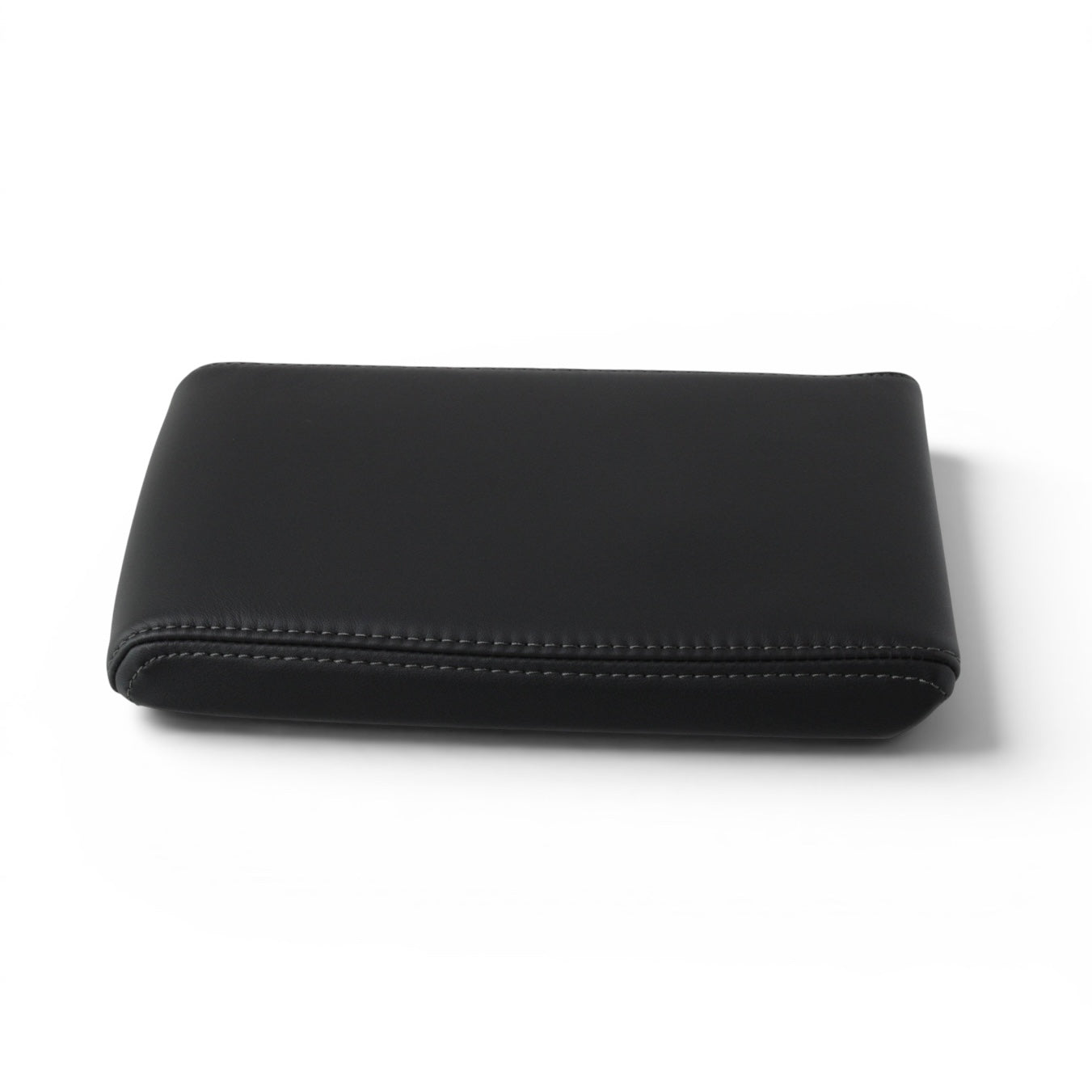 Nissan Skyline R32 GT-R Armrest Cover in Nappa leather with Graphite Grey double stitching.