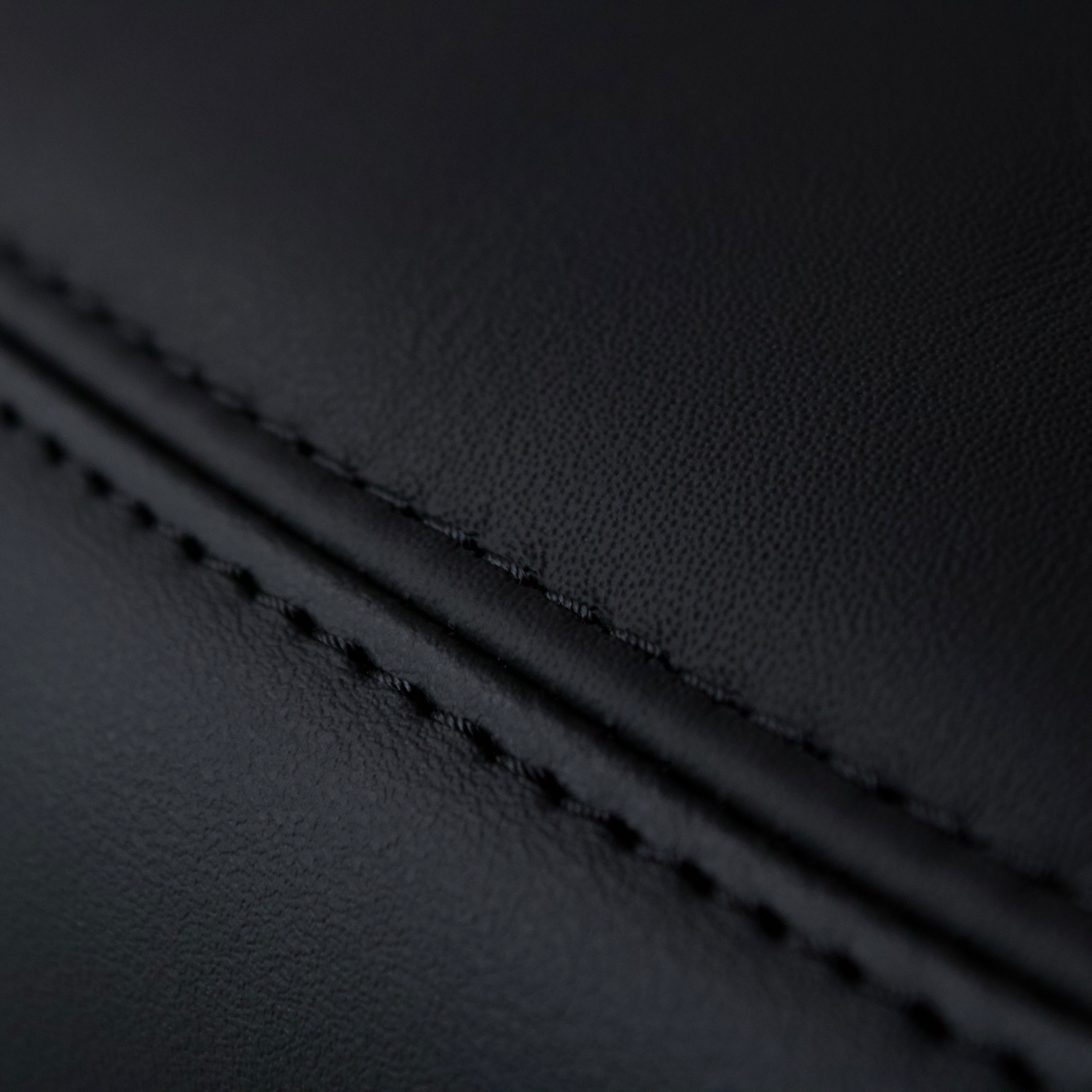 Nissan Skyline R32 GT-R Nappa leather Armrest Cover with Jet Black stitching.