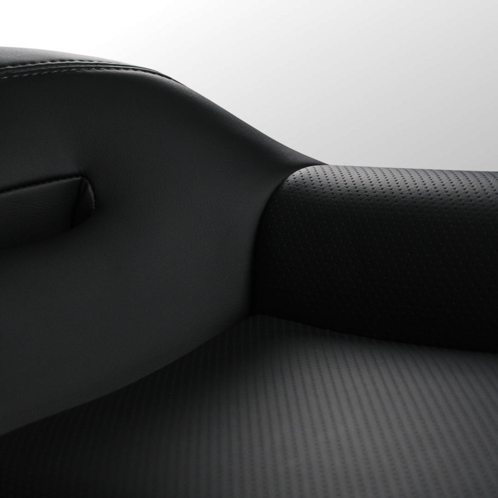 Nissan Skyline R32 GT-R Rear Seat Upholstery Kit. Type I Design with a Perforated Insert.